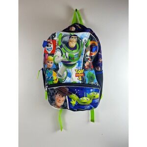 Disney Pixar Toy Story 4 Buzz Lightyear Woody 16" Backpack Kids‎ School Travel